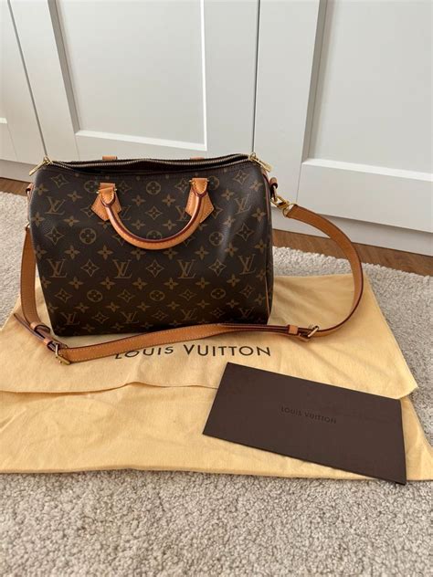 louis vuitton tasche speedy 30 mit schulterriemen|speedy 30 monogram louis vuitton.